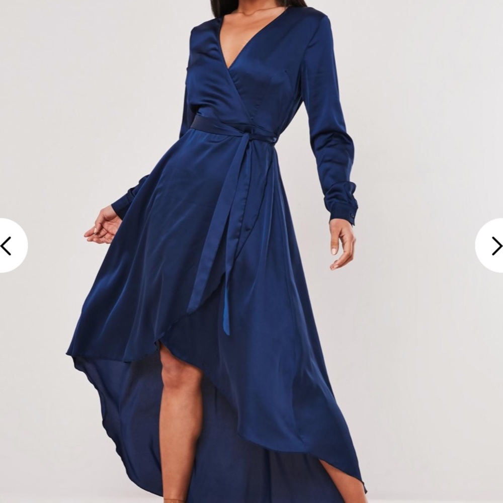 NWT missguided high low midi dress